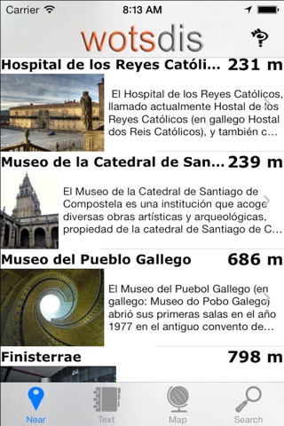 Wotsdis Guia de Viaje España screenshot 2