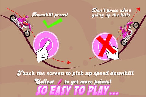 Pink Candy Lady Racers - Free Unicorn Bike Saga Multiplayer Game screenshot 3