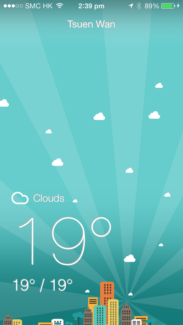 Screenshot #1 pour Palm Weather