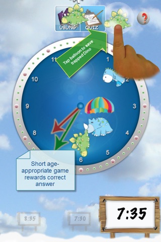 Tick Tack Uhr – Learn to Tell Time in German (Lerne  die Uhrzeit mit Digital und Analog Uhren) screenshot 2