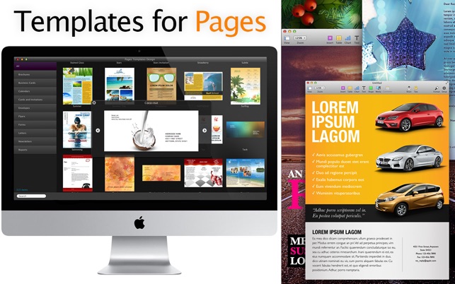 mac pages templates download