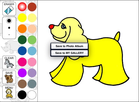 Animal Coloring II for Kids Lite screenshot 2