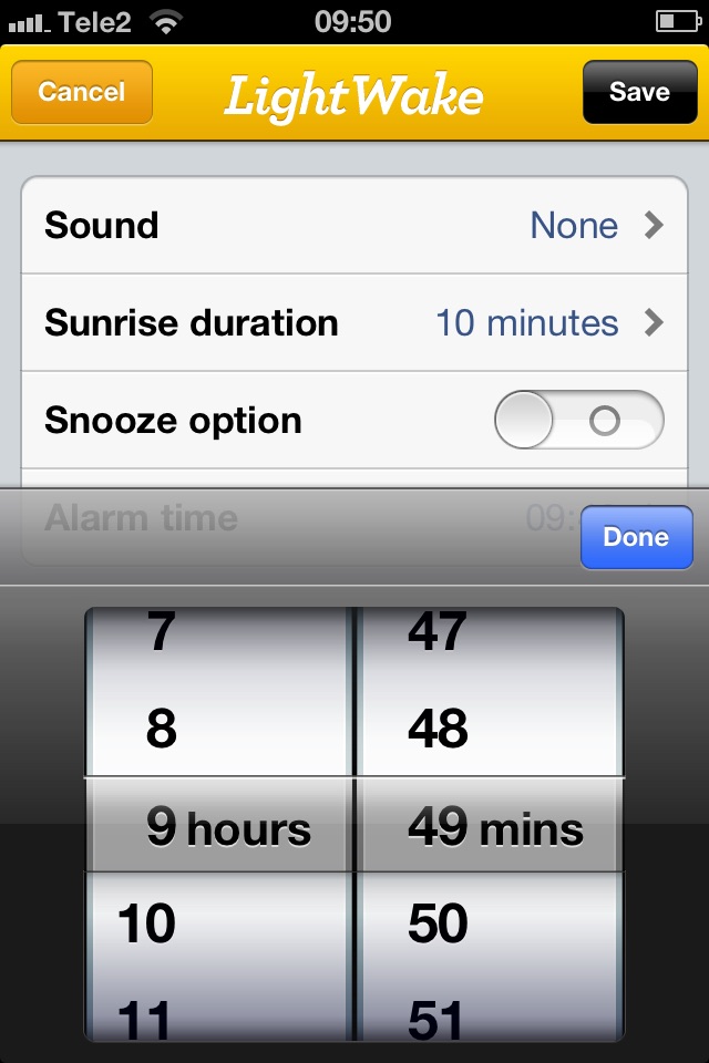 LightWake Alarm Clock screenshot 4