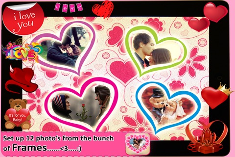 Valentine Photo Frames screenshot 2