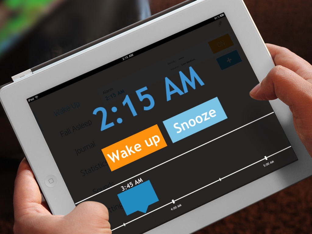 Sleep Well Alarm HD; Intelligent Alarm Clock screenshot 2