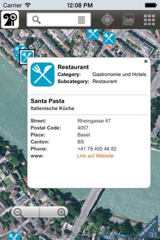 Basel Stadtplan screenshot 3