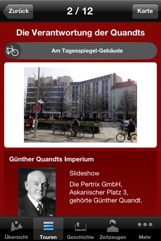 Zwangsarbeit. Die Zeitzeugen-App der Berliner Geschichtswerkstatt screenshot 3