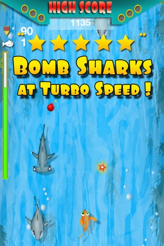 Fast Swimming Fish Shooter : Free Shark Attack Racing Game screenshot 3