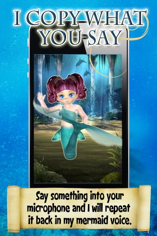 Little Mermaid Baby Talking Friends Princess Dress Up Tale for iPhone & iPod Touch screenshot 3