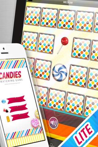 Candies Matching Game LITE screenshot 2