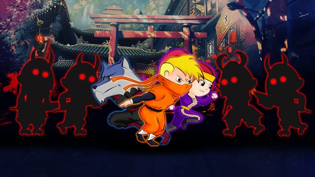 Brave Kid Ninja vs Clumsy Zombie Samurai