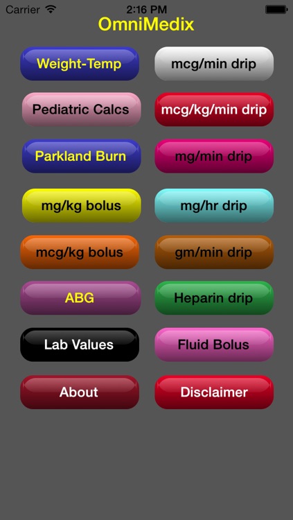 OmniMedix Medical Calculator