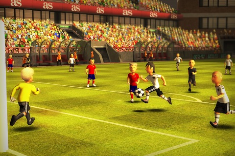 Striker Soccer Euro 2012: dominate Europe with your team screenshot 2