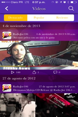 Radio Joe 106.1 FM screenshot 3