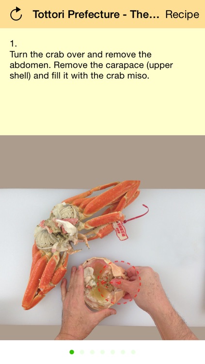 Tottori Prefecture - The Food Capital of Japan, “How to Prepare Matsuba crabs(Grown-up male snow crabs)  ”