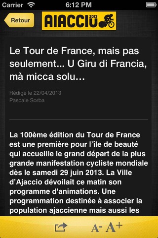 TDF Ajaccio screenshot 4