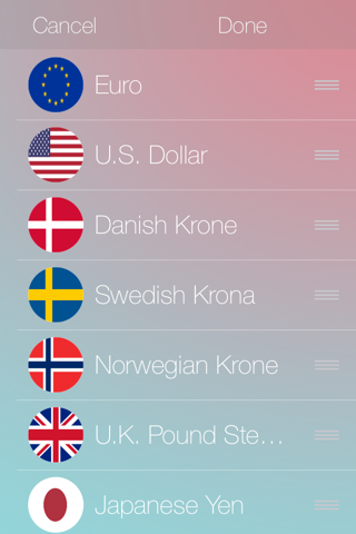 Currency for iOS 8 screenshot 4