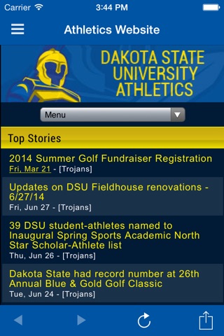 Dakota State University screenshot 2