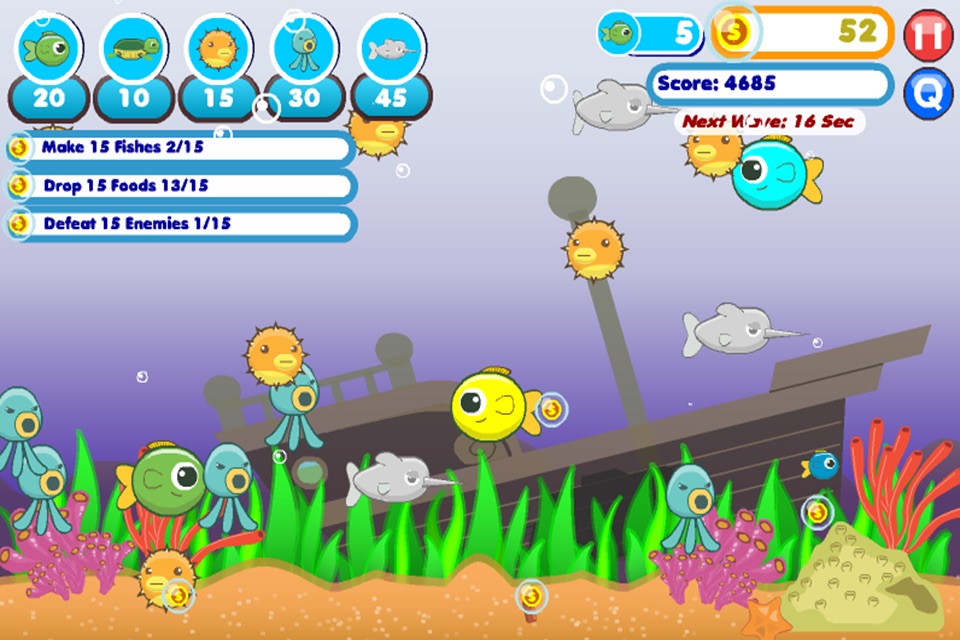 Piranha Attack - (Free) screenshot 2