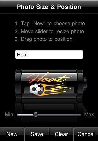 Battery App Sports Themes ( with Photo & Team Logo Import )