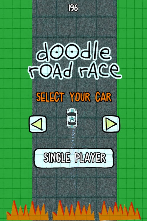 Doodle Road Race - A Fun Car Racing Game Free