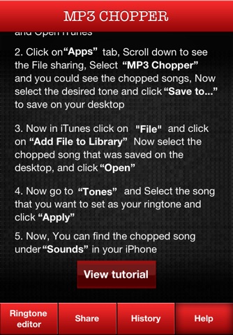 MP3 Chopper screenshot 4