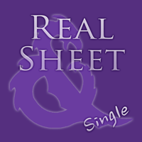 Real Sheet ADD  Dice Table