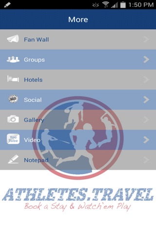 Athletes Travel screenshot 2