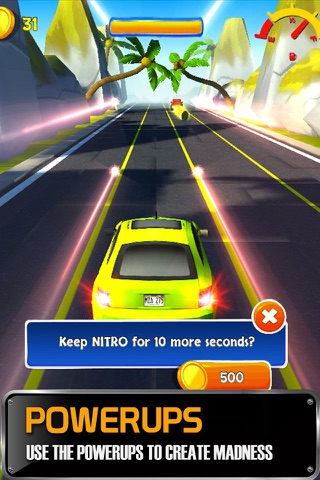 Nitro Drift Racing : 3D Mad Police Car Chase on Fast Street screenshot 3