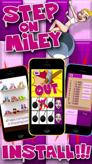 Step on Miley - Don't Step On White Wrecking Ball Tile(圖3)-速報App