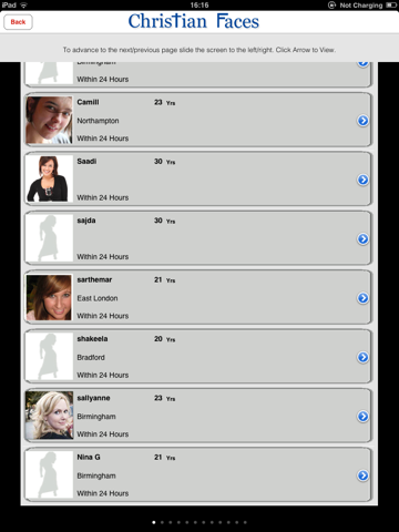 Christian Faces - for iPad screenshot 3