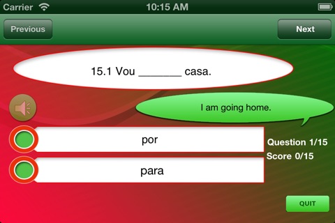 European Portuguese - Grammar 1 screenshot 3
