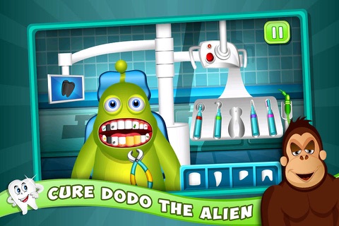 Ultimate Dentist Office - Fun game to cure Gorilla, Monsters, kids, boys & girl's teeth in a Doctor's Hospital screenshot 3