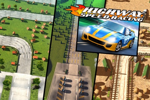 Highway Speed Racing - Best 3D Free Sportcar Driving Race Game with nitro, challange and fast action screenshot 2