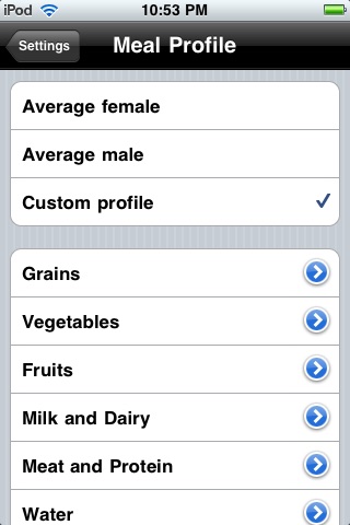 EatRight - Daily food log diet checklist healthy nutrition guide screenshot 3