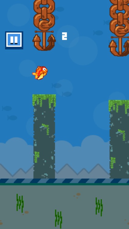 Little Flipper Fall- The Adventure of a Tiny, Flappy, Flying, Bird Fish with Splashy Birds Wings