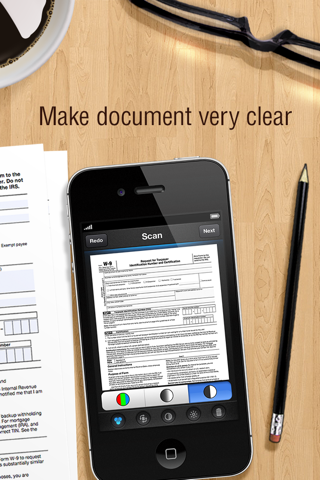 LazerScanner - Scan multiple doc to pdf and auto upload to Dropbox Free screenshot 3