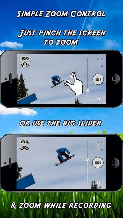 Camera Z - Zoom while recording videos
