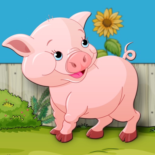 Aaron's farm puzzle game for toddlers iOS App