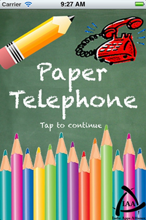 Paper Telephone