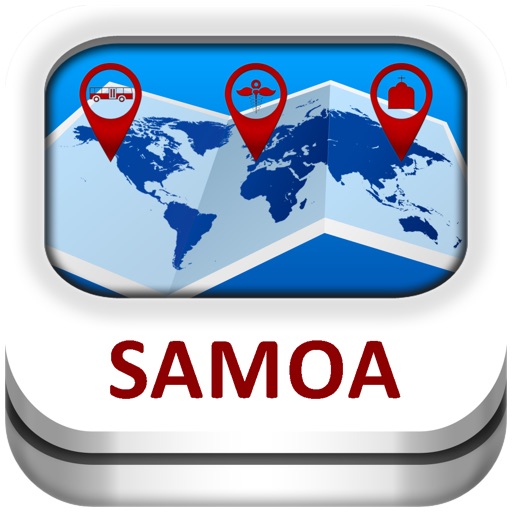 Samoa Guide & Map - Duncan Cartography icon