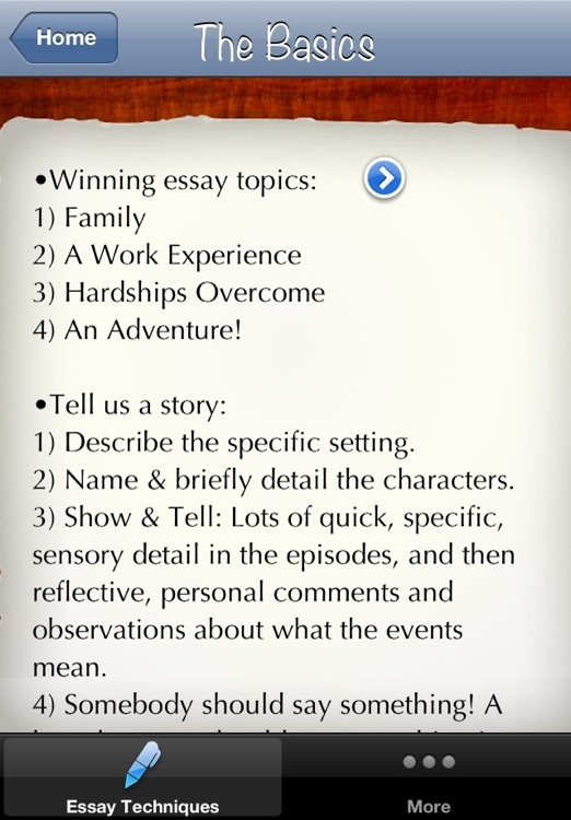 College Essay Techniques screenshot-4