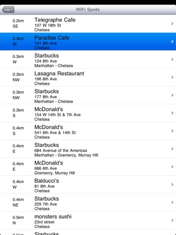 New York Free WiFi for iPad screenshot 2