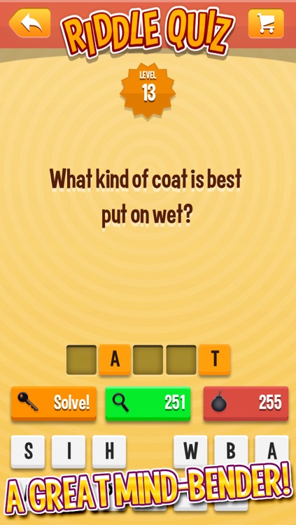 Riddle Quiz: The Fun Free Word Game With Hundreds of Riddles screenshot-4