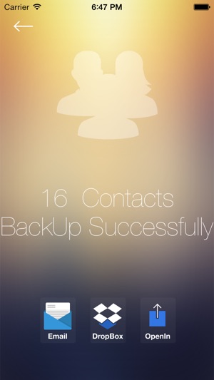 Fast Contact Backup Free(圖3)-速報App