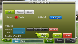 Virtual Horse Racing 3D Lite screenshot 3