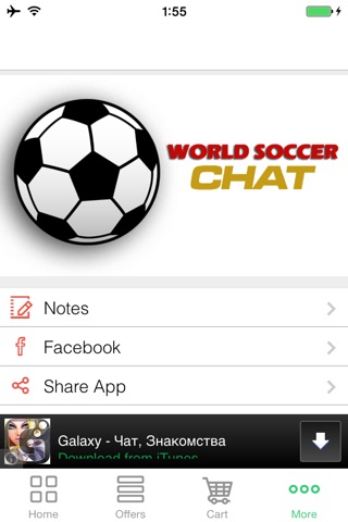 Soccer Chat 2014 screenshot 3