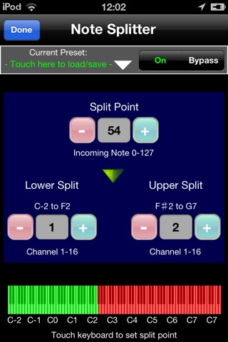 MidiBridge screenshot 4