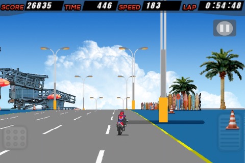 Bike Fury - Highway Race Rider screenshot 3