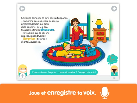 Caillou: Show and Tell - Lite - by i Read With screenshot 3